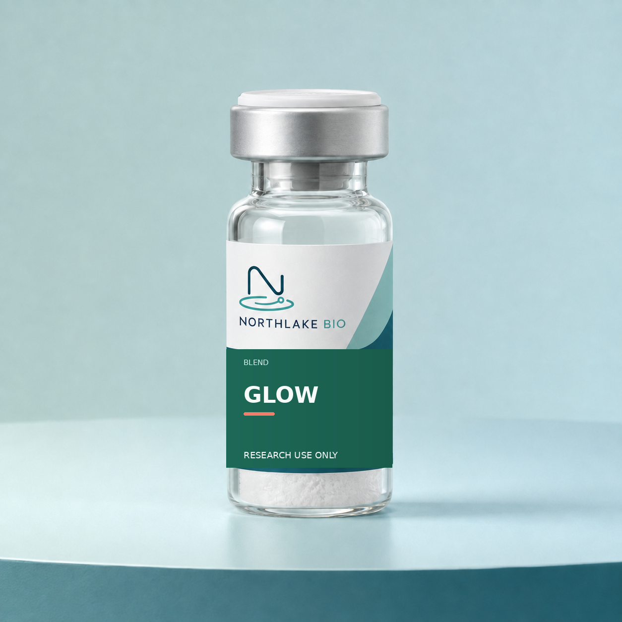 Northlake Bio GLOW blend — labelled vial, research use only